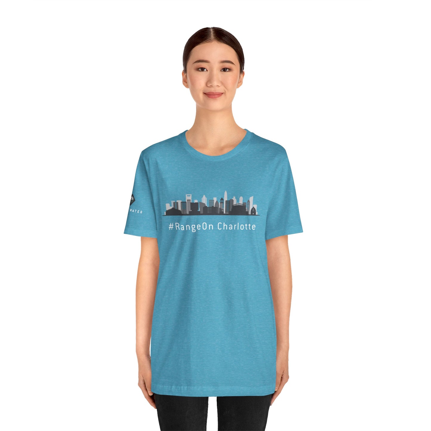 Charlotte Skyline - Unisex Jersey Short Sleeve Tee