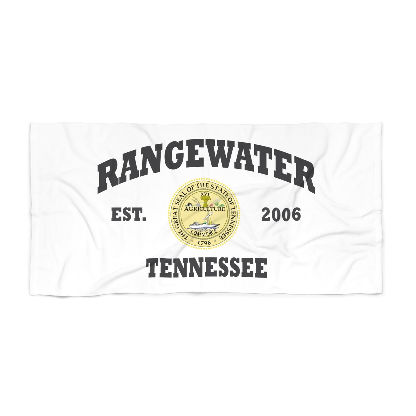 Tennessee Collegiate-Style Beach Towel