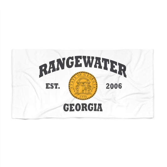 Georgia Collegiate-Style Beach Towel