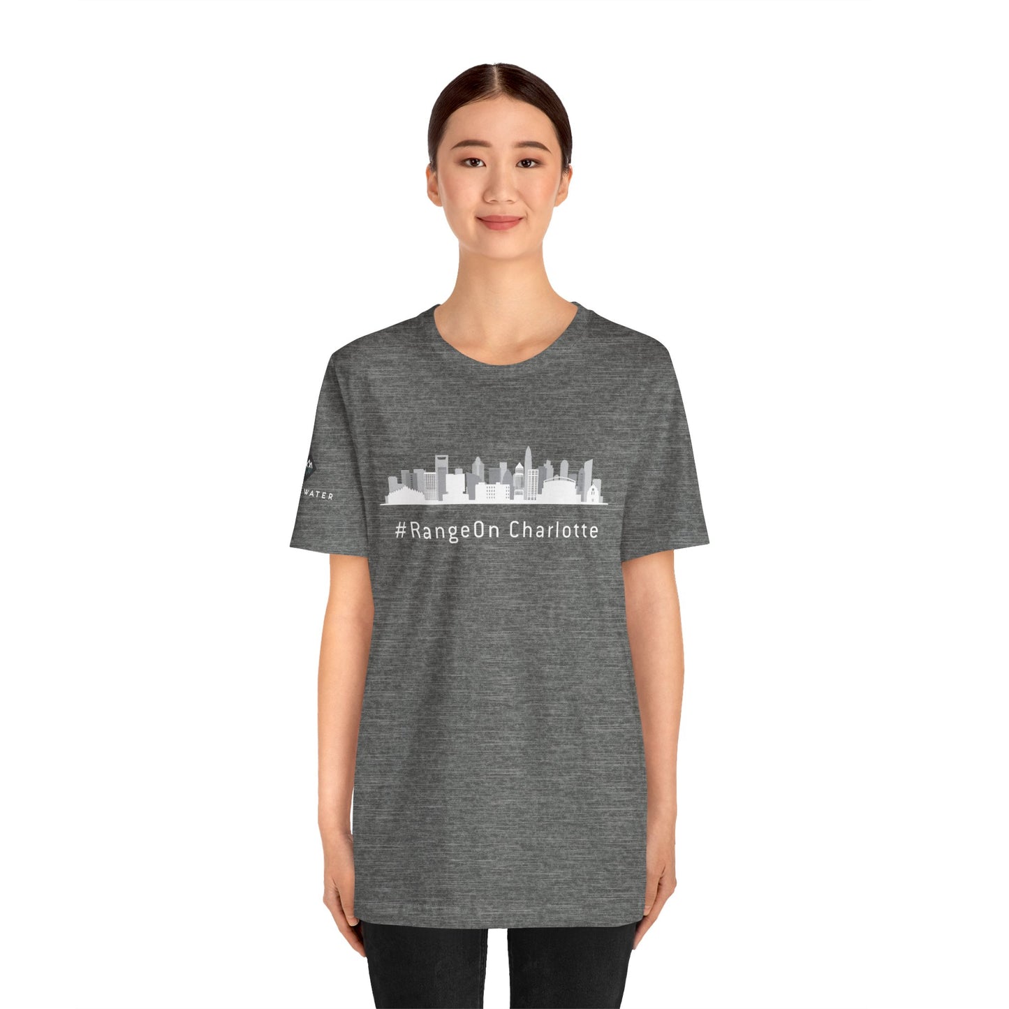 Charlotte Skyline - Unisex Jersey Short Sleeve Tee