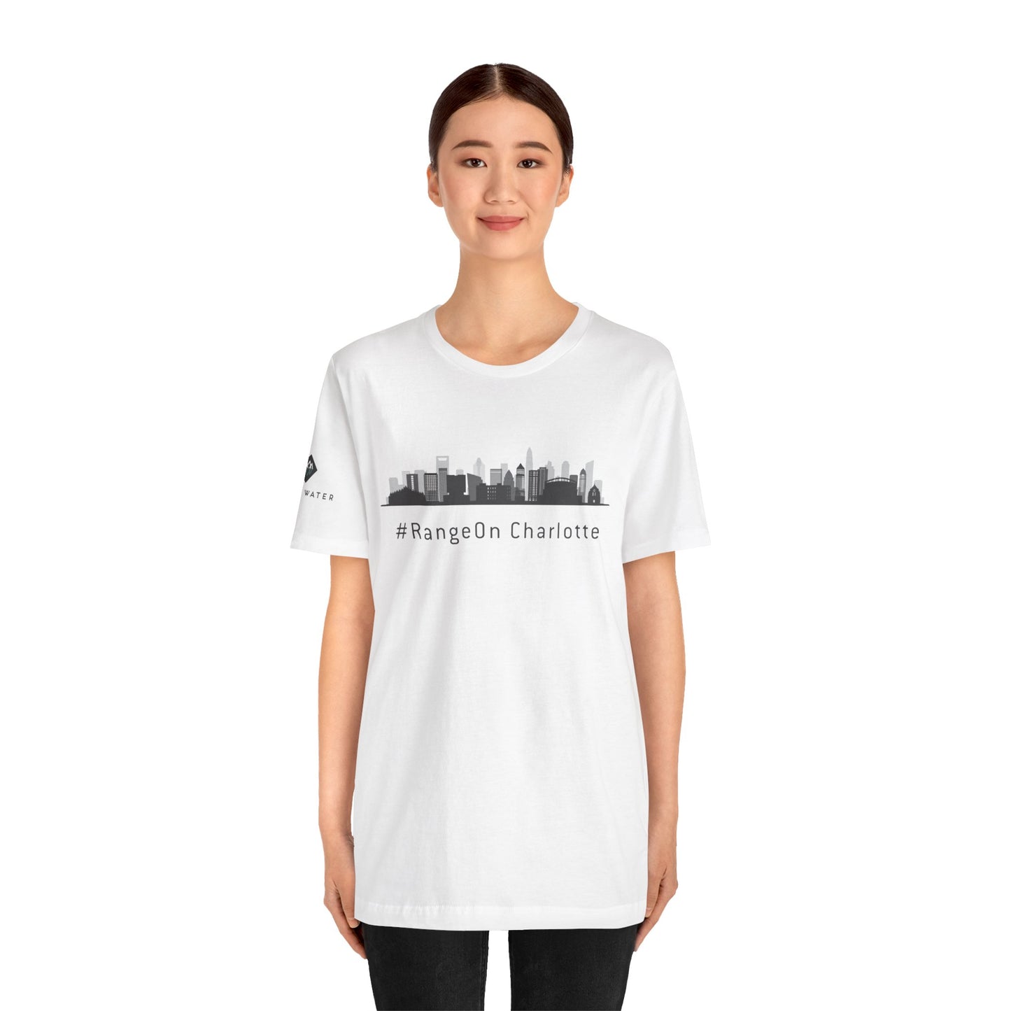 Charlotte Skyline - Unisex Jersey Short Sleeve Tee