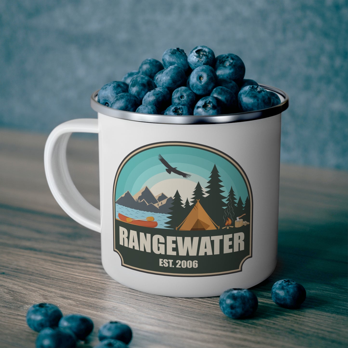 Camp RangeWater Enamel Camping Mug