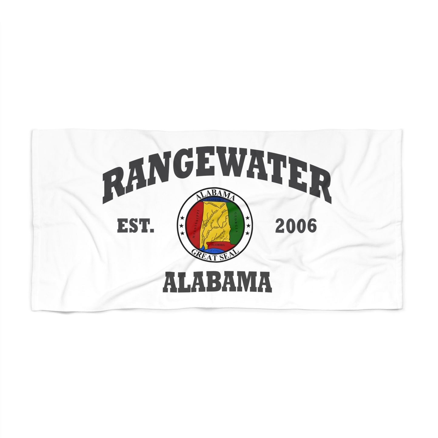 Alabama Collegiate-Style Beach Towel