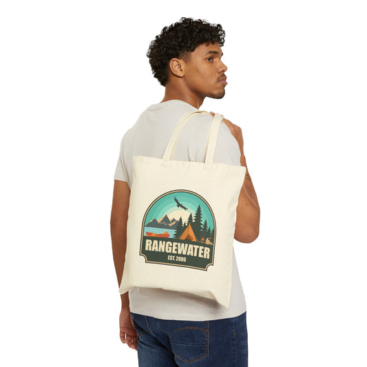 Camp RangeWater Cotton Canvas Tote Bag