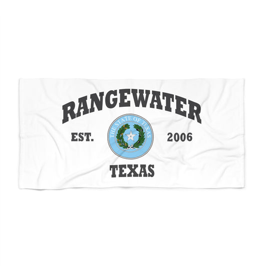 Texas Collegiate-Style Beach Towel