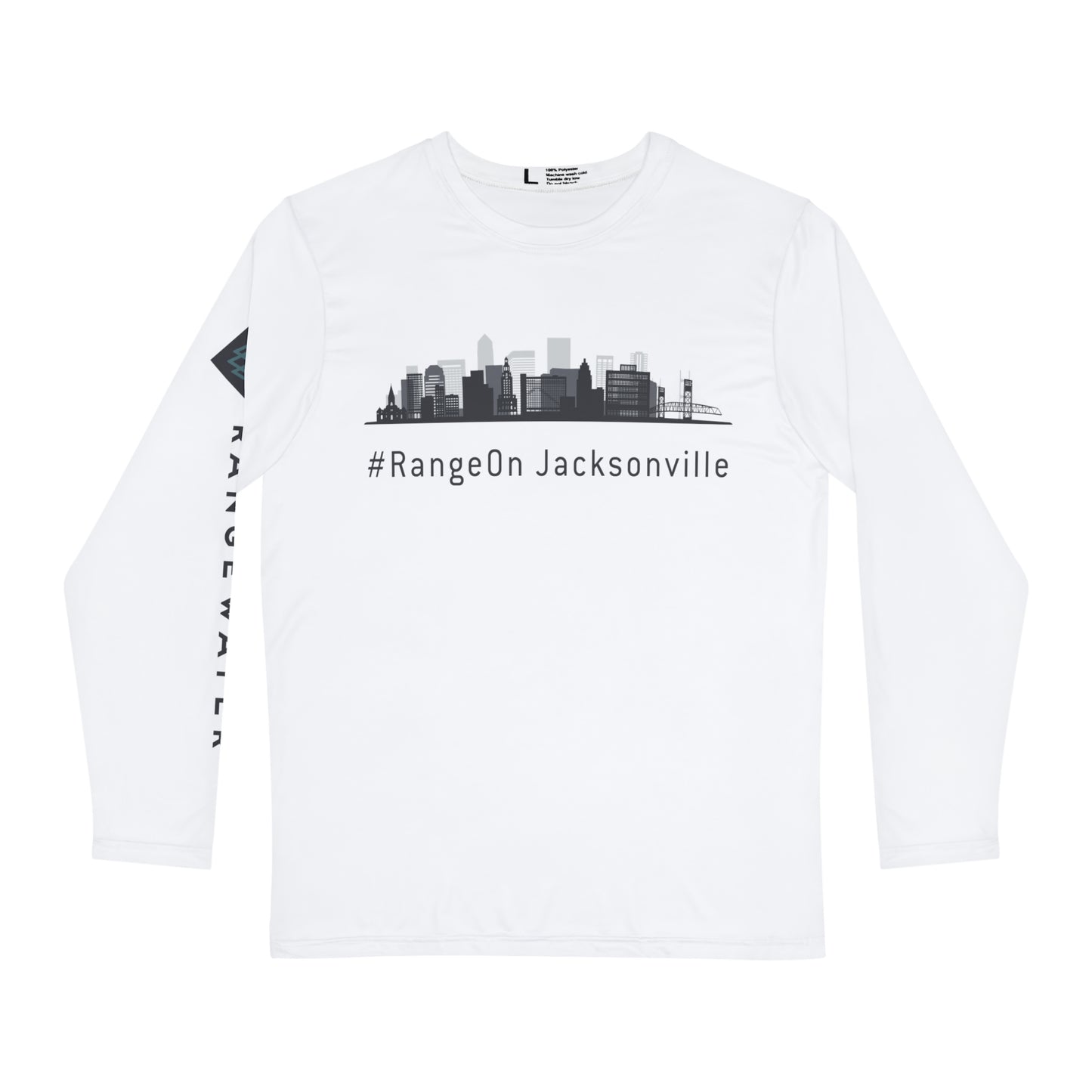 Jacksonville Skyline - Men's Long Sleeve Shirt (AOP)