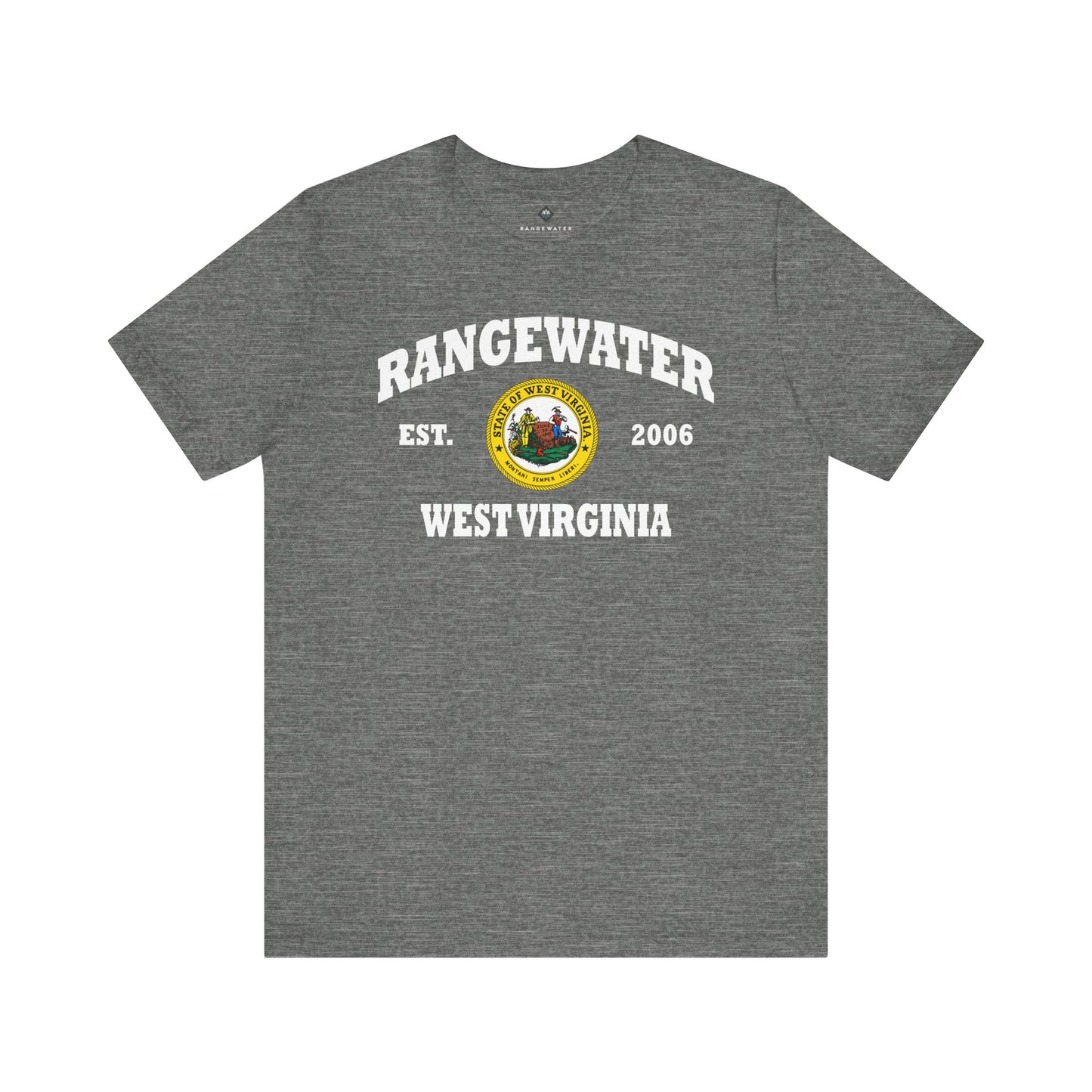 West Virginia Collegiate-Style Unisex Jersey Short Sleeve Tee