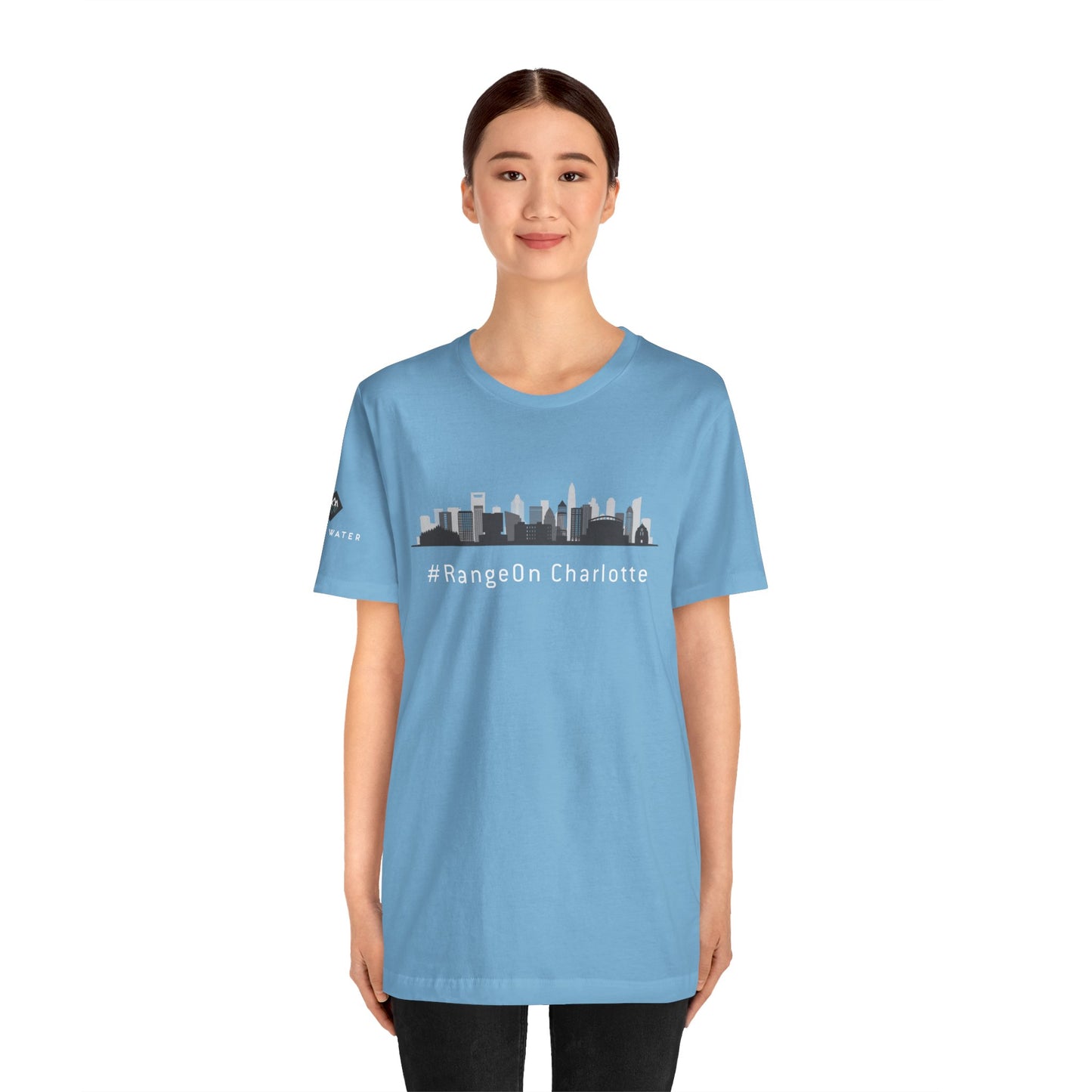 Charlotte Skyline - Unisex Jersey Short Sleeve Tee