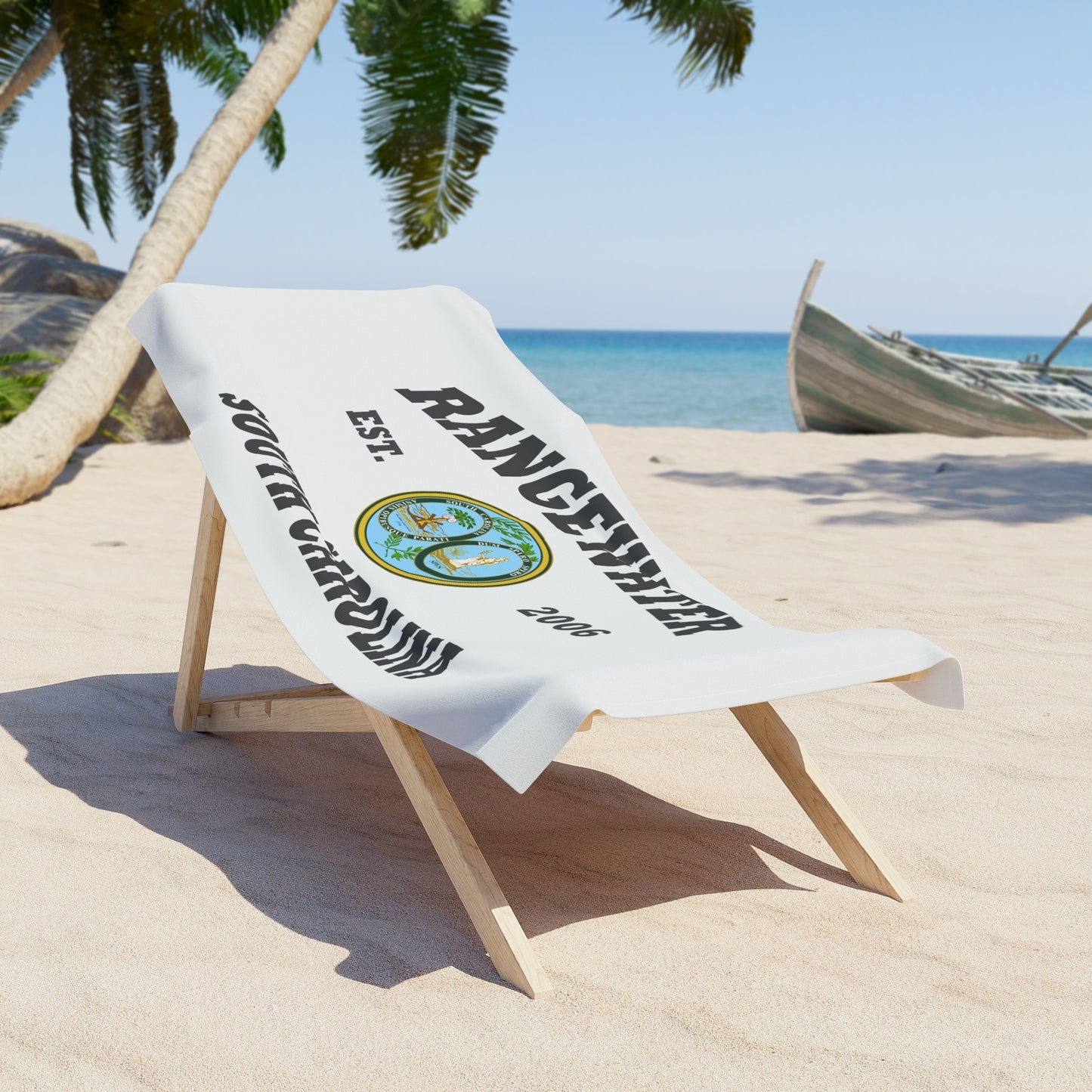 South Carolina Collegiate-Style Beach Towel